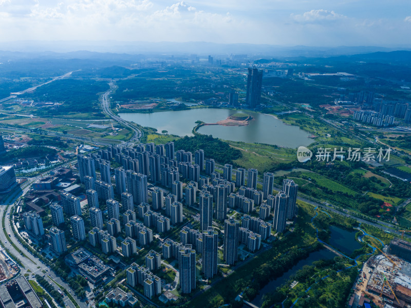 广州黄埔中新知识城全景