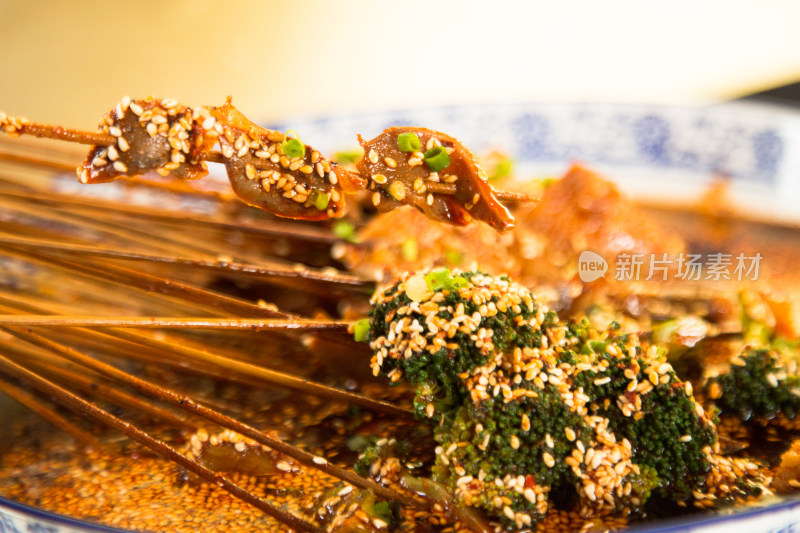 油泼辣子钵钵鸡麻辣烫四川美食