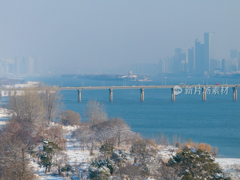 长沙雪景