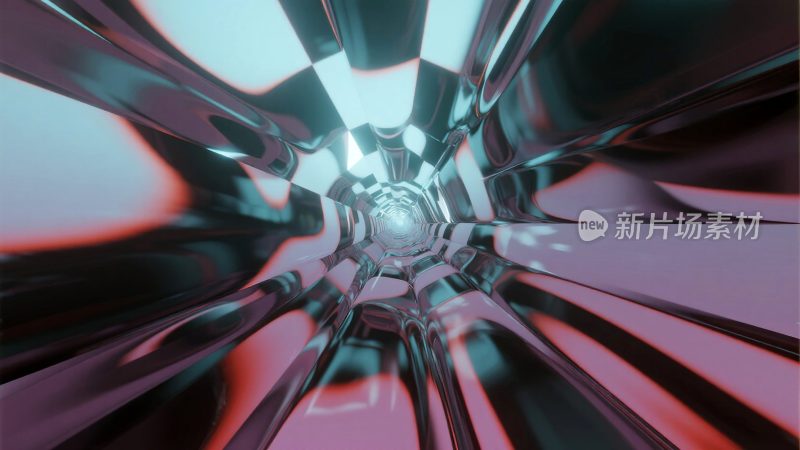 抽象光影隧道背景素材