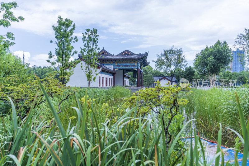 武汉武昌区紫阳公园风景