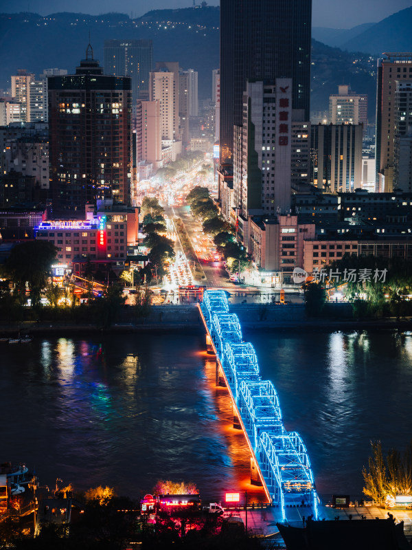 兰州城市夜景