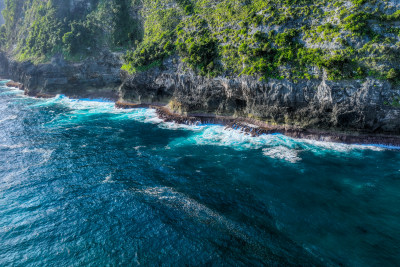 巴厘岛海岛风光航拍