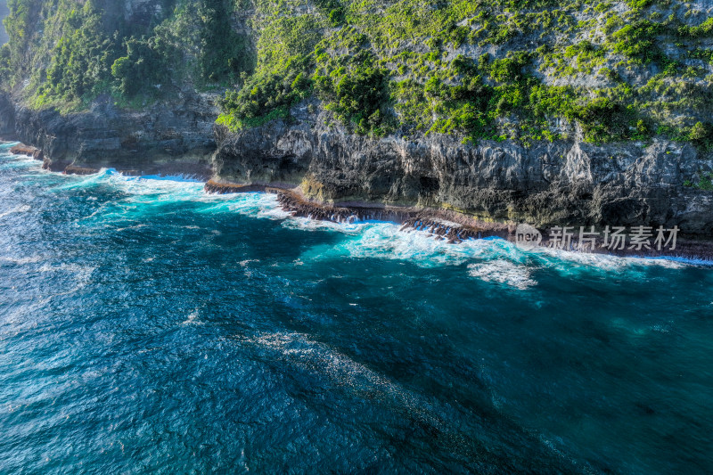巴厘岛海岛风光航拍