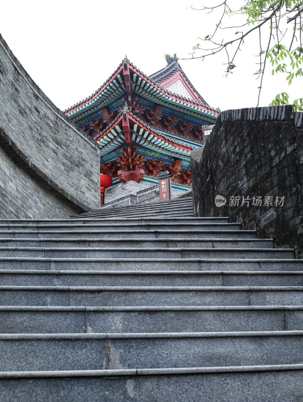 广东省惠州市著名旅游景点古建筑朝京门