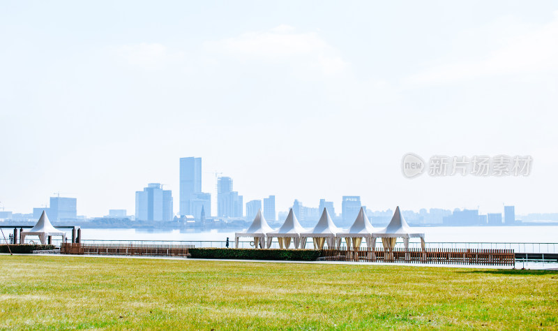 江苏省苏州市吴中区独墅湖风光