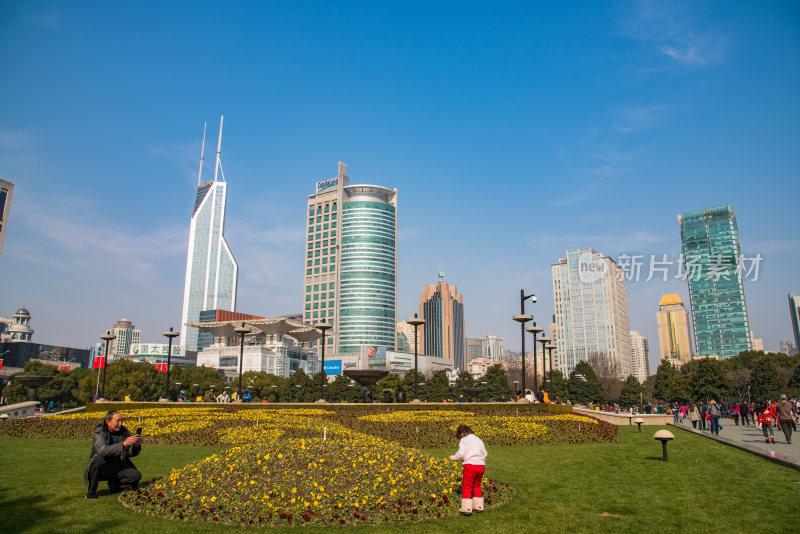 上海人民广场风光