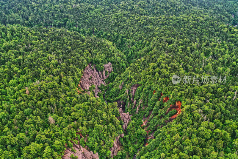 吉林长白山大峡谷