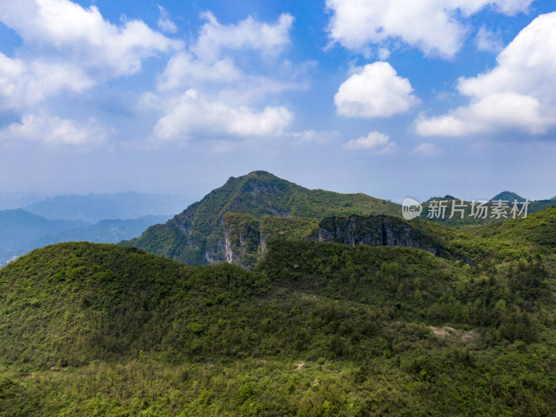 祖国壮丽山河湖南张家界风光航拍摄影图