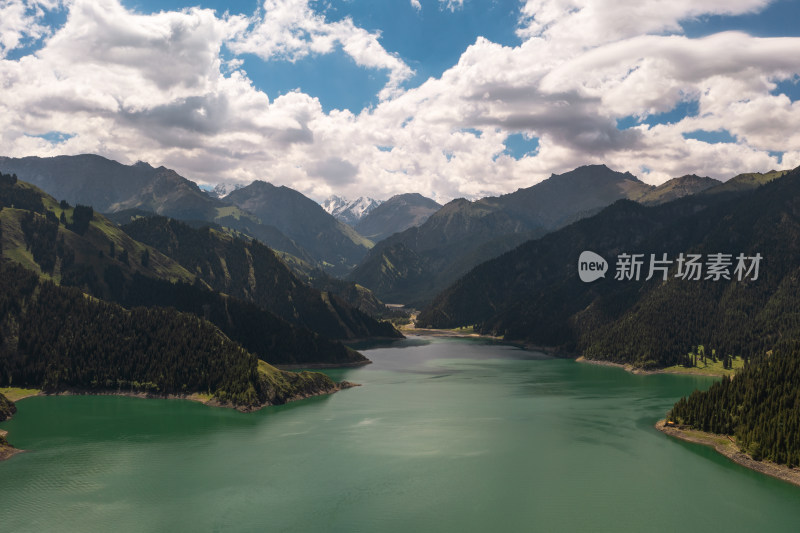 中国新疆天山天池自然风景