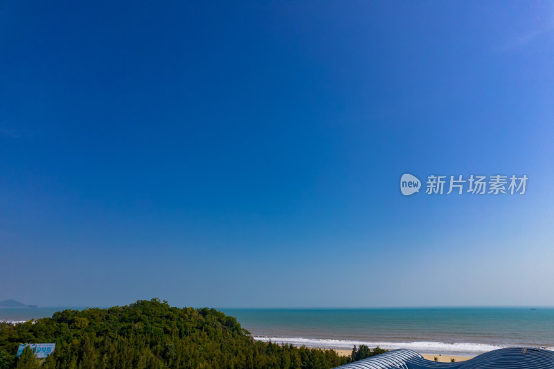广东阳江海陵岛海上丝绸之路博物馆航拍