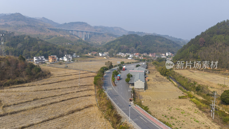 阳山县黄坌公路旅游服务区风光