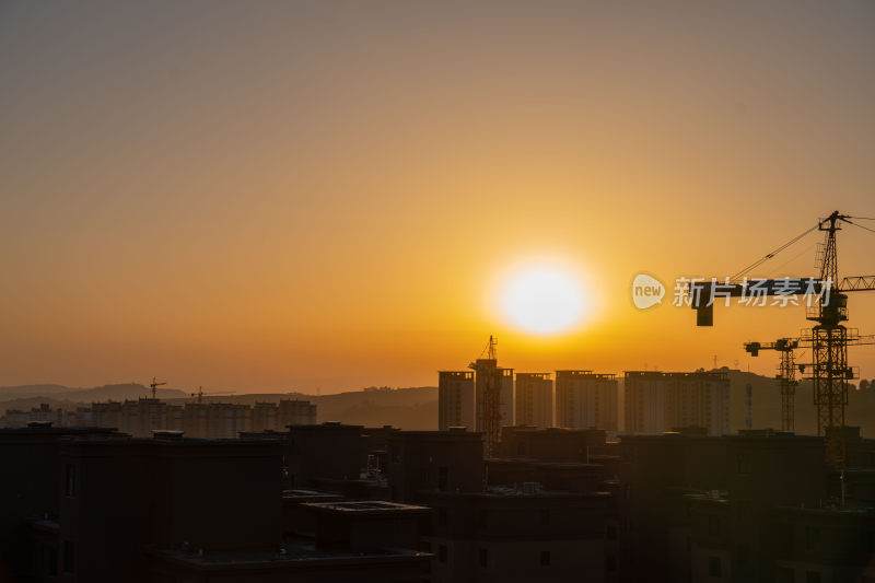 夕阳美景的震撼