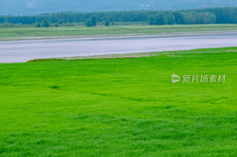 河南三门峡陕州公园黄河风光