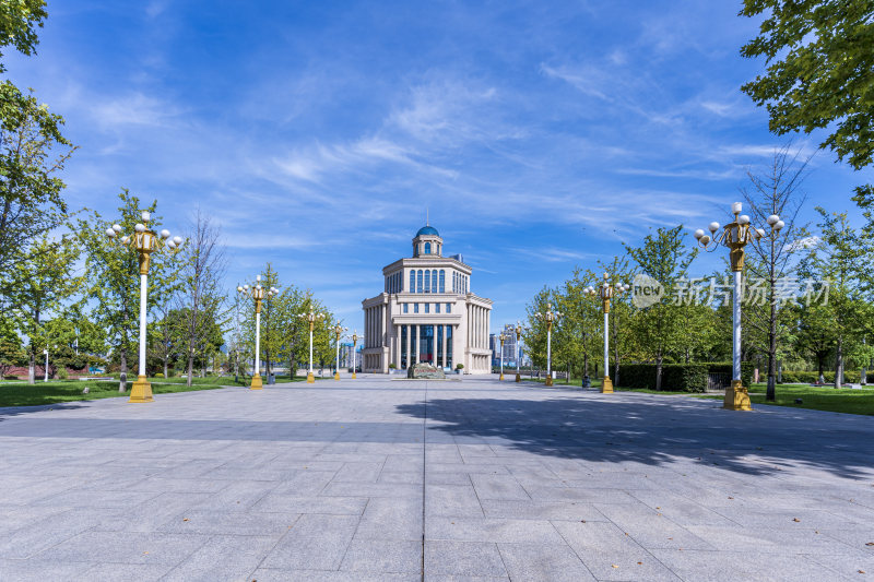 武汉汉口江滩公园风景