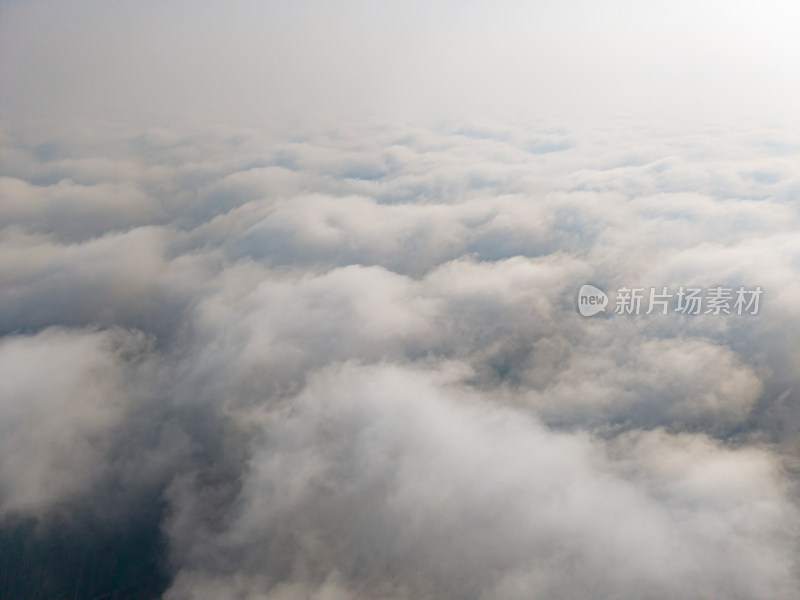 高空俯瞰云海景观