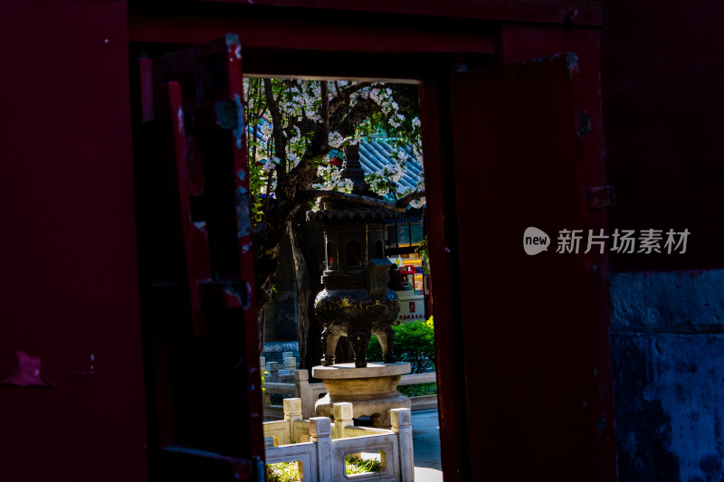 北京北海公园普安殿香炉的光影-DSC_8759
