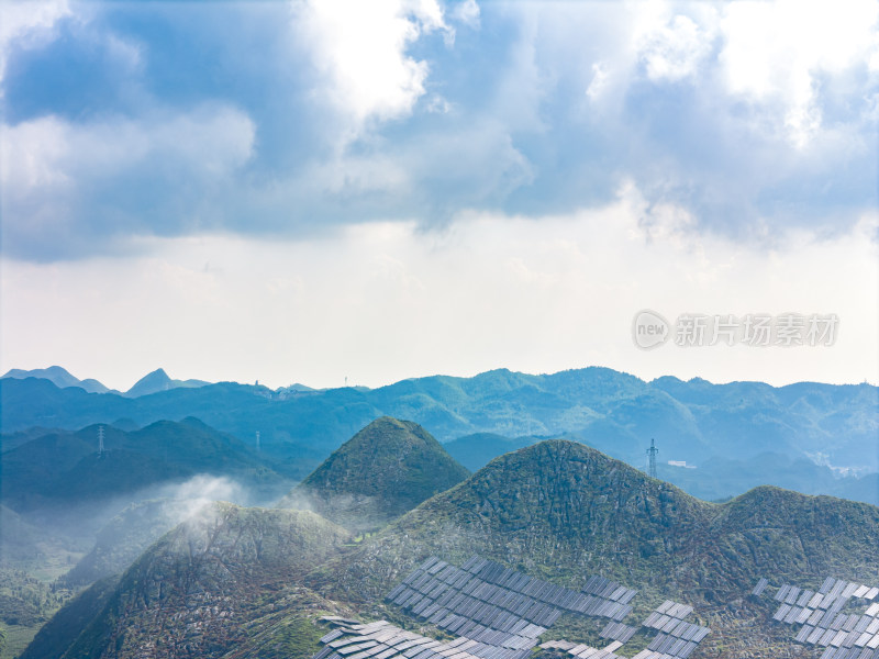 贵州山地光伏喀斯特地貌