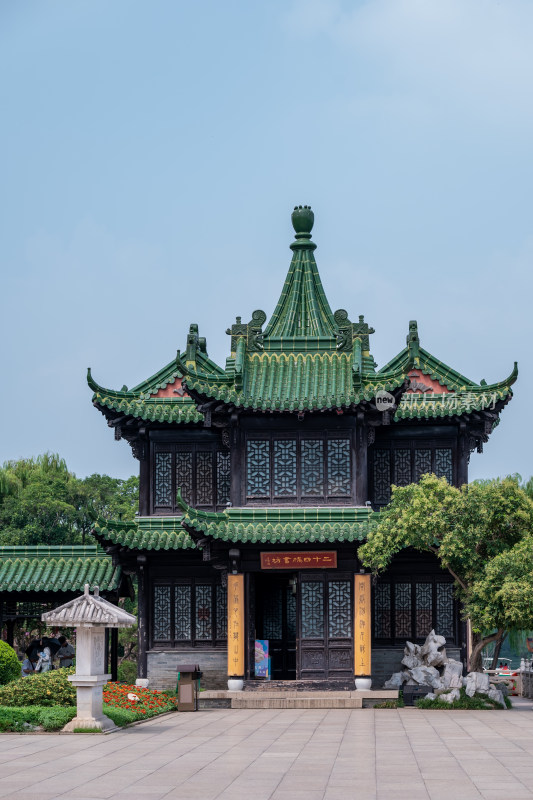 扬州蜀冈-瘦西湖风景名胜区园林风景