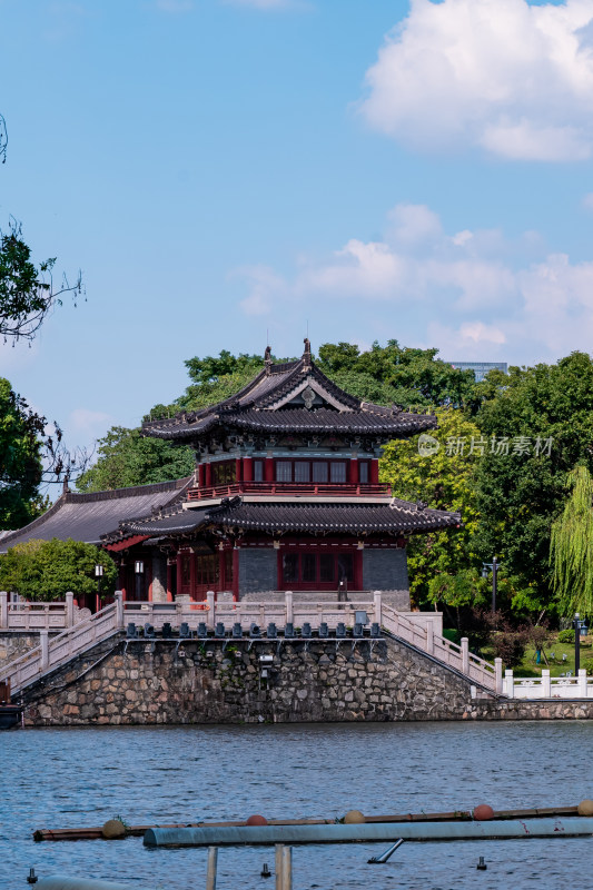 江苏泰州市望海楼景区建筑