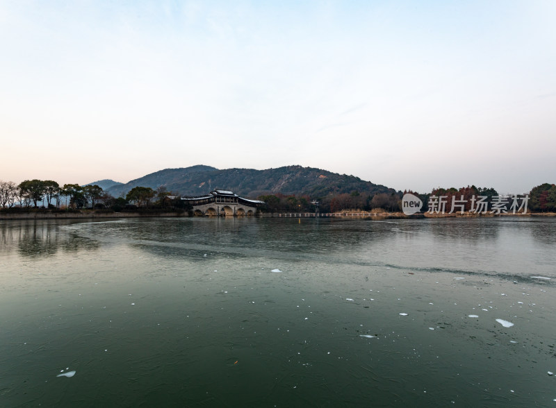 无锡长广溪石塘桥景点景观