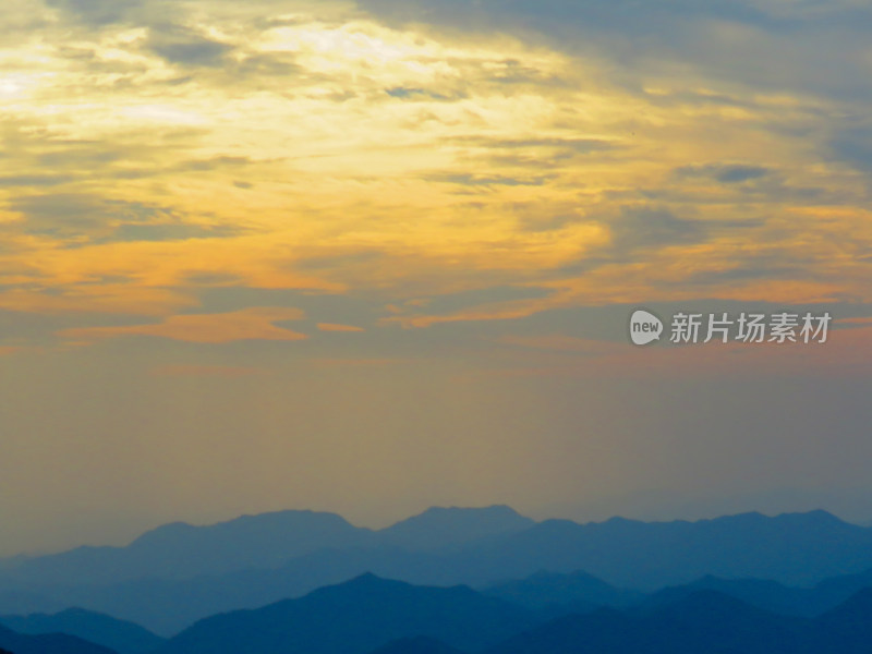 中国安徽黄山旅游风光