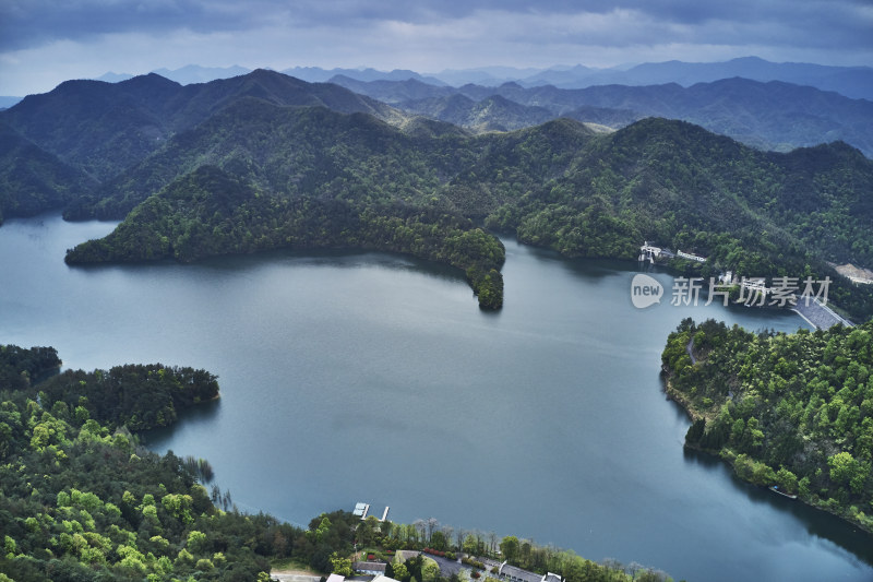 浙江绍兴南山湖风景区