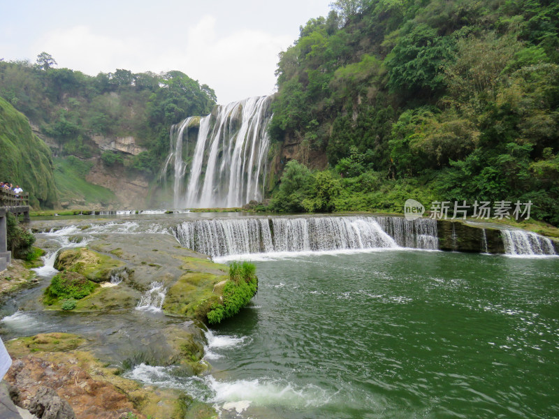 中国贵州安顺黄果树瀑布旅游风光