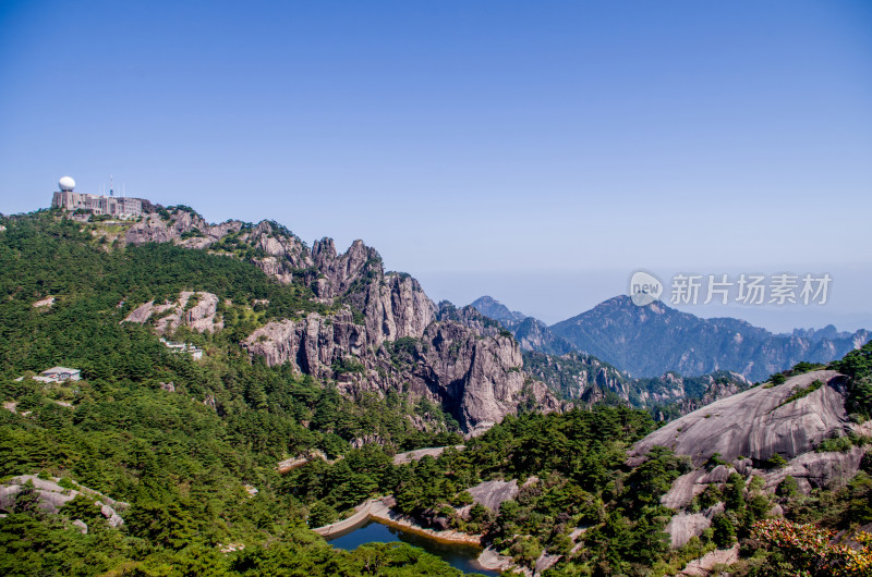 大美中国自然风光黄山风景区旅游景点