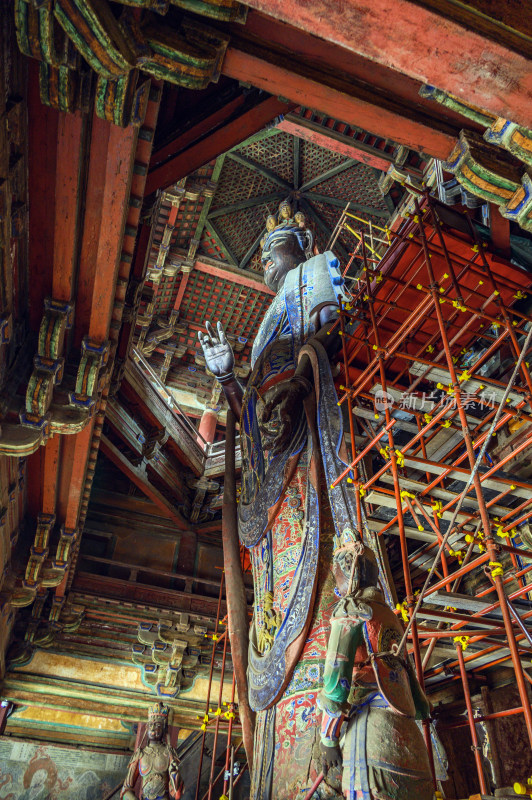 天津蓟县独乐寺观音阁木构建筑