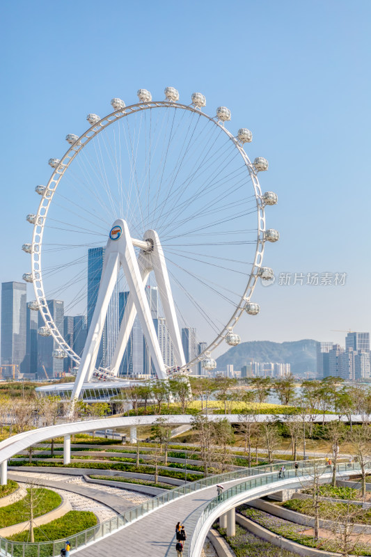 深圳欢乐港湾摩天轮风景