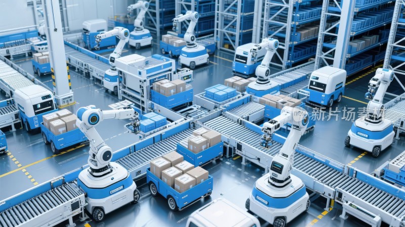 未来人工智能，物流包裹智能化工厂