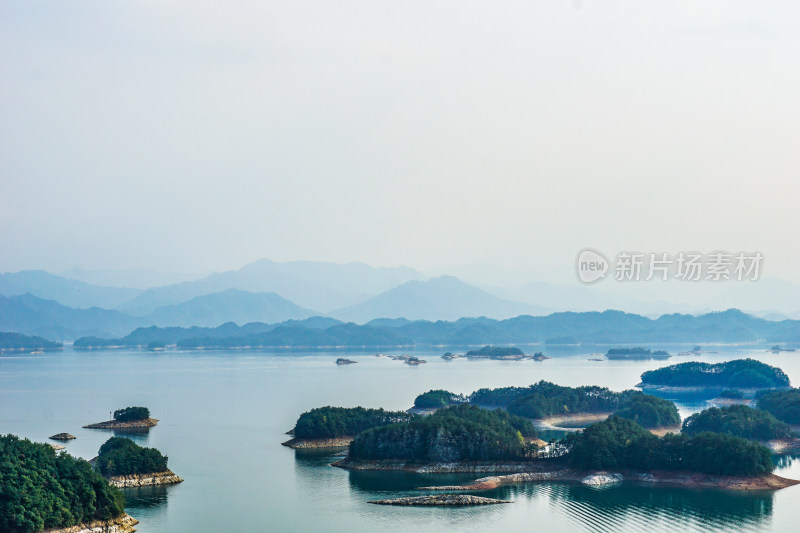 浙江杭州淳安5A景区千岛湖风景区