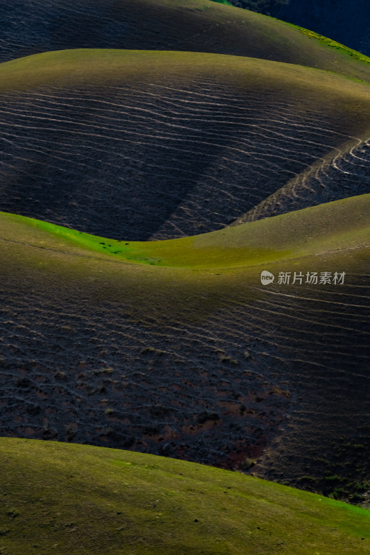 新疆伊犁喀拉峻山川丘陵