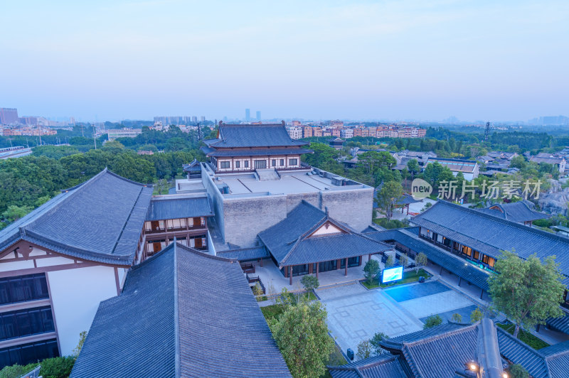 广州市文化馆中式传统岭南建筑与庭院