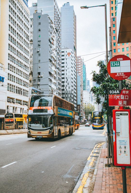 香港中环城市风光