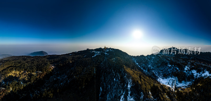 峨眉山180°全景01