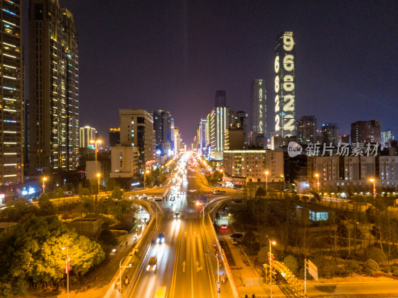 长沙国金中心夜景