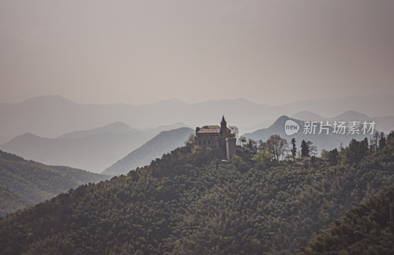 浙江莫干山天鹅堡风景