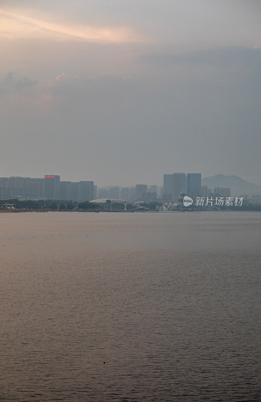 山东日照万平口海滨海岸景观