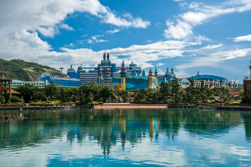 广东珠海长隆海洋公园企鹅酒店外景