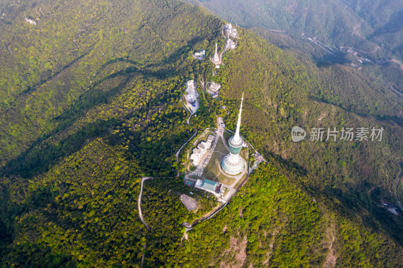 深圳梧桐山航拍图