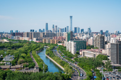 北京城市建筑风光CBD