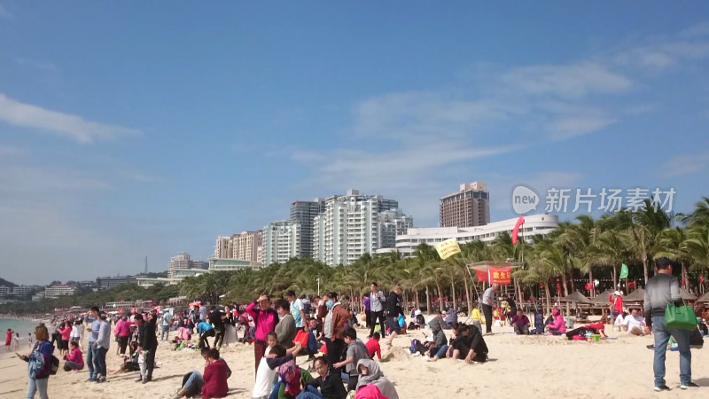 海南沙滩海洋自然风景