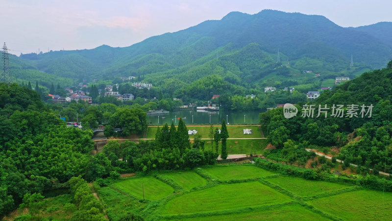 湖州莫干山风景航拍