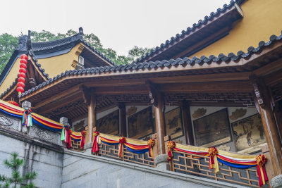 杭州飞来峰景区上天竺法喜禅寺古建筑