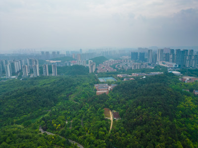 贵阳观山湖区建筑风光