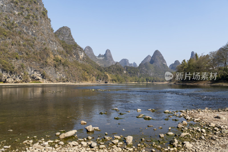 阳朔兴坪漓江山水风光