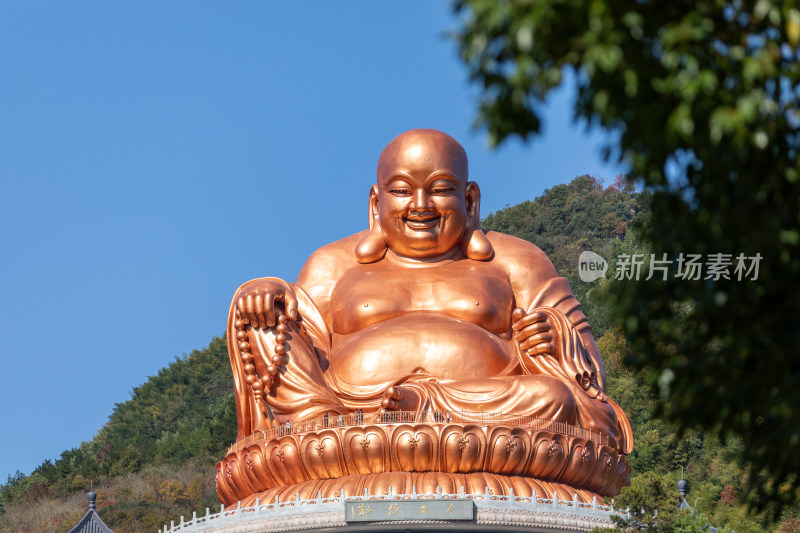 宁波奉化雪窦山雪窦寺弥勒大佛景区