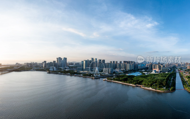 深圳宝安前海欢乐港湾全景